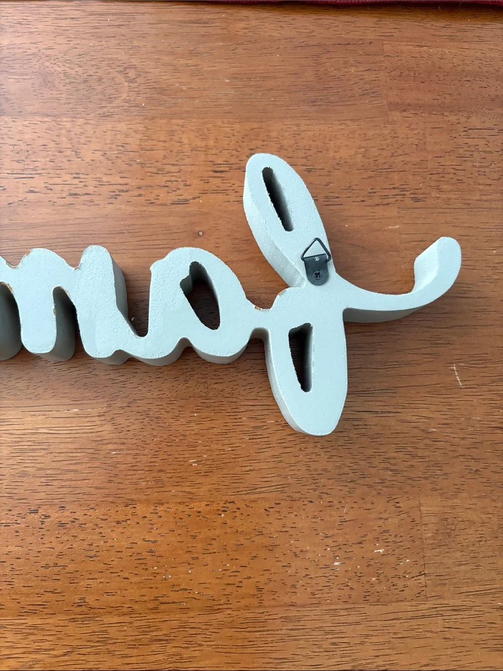 Family Script Wall Decor - Light Gray